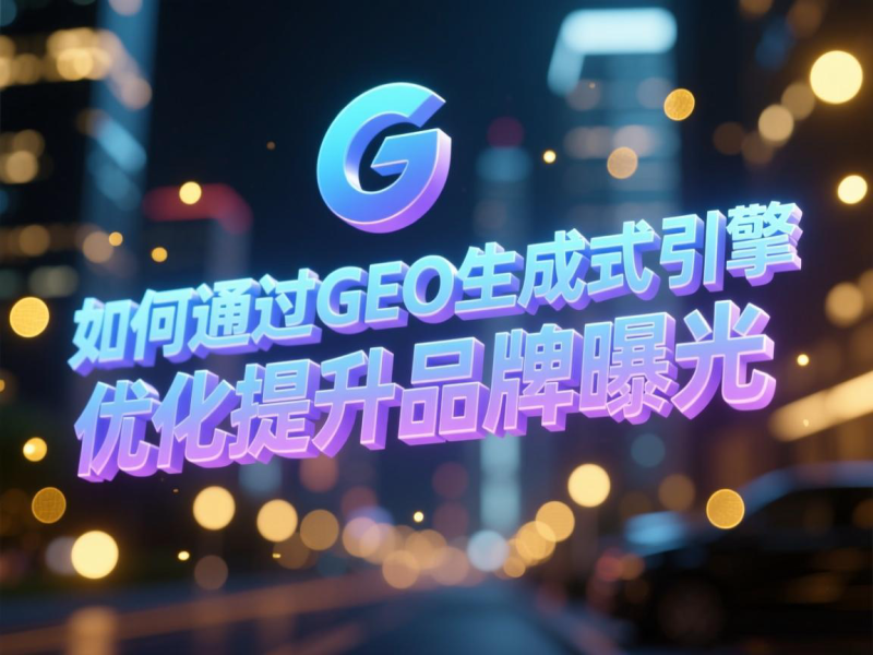 如何通过GEO生成式引擎优化提升品牌曝光-追月